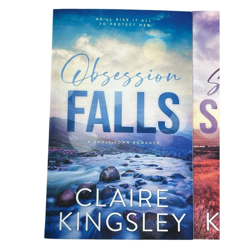 Claire Kingsley Obsession Falls (Paperback) Haven Brothers Booktok Romance - Picture 2 of 7